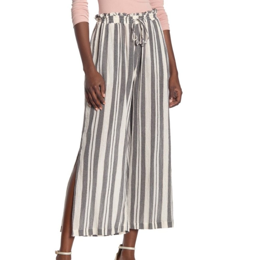 NWT Joie syler Striped High Waisted Striped Pants